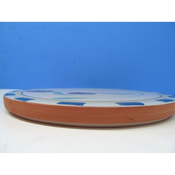 Lenox Poppies on Blue Terra Cotta Trivet bundle of 2 - Picture 5 of 10